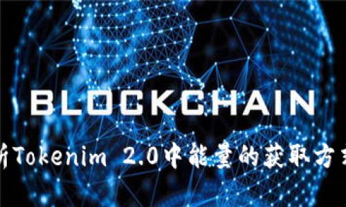 深度解析Tokenim 2.0中能量的获取方式与价值
