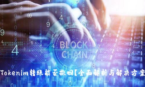 Tokenim转账能否撤回？全面解析与解决方案